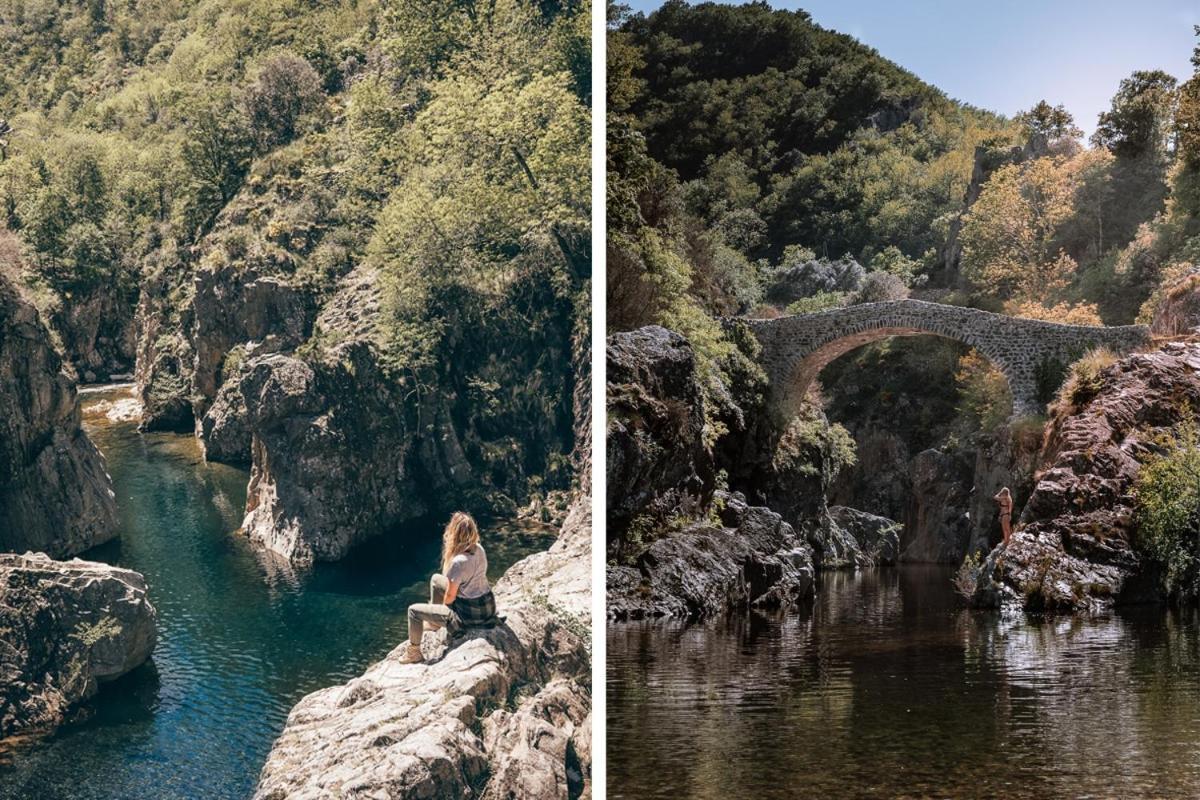 Roulottes Et Cabanes De Saint Cerice Vogue Εξωτερικό φωτογραφία